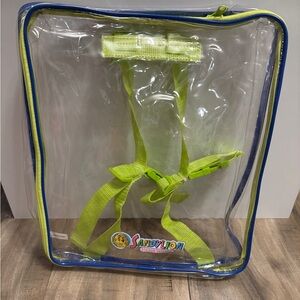 Vintage Sandylion Sticker Backpack Clear